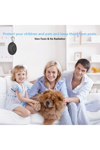 Hangfox Beyaz Taşınabilir Akıllı Ultrasonik Sinek, Fare, Ağaç Kenarı Gibi Haşere Kovucu Cihazı