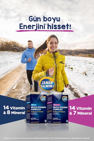 Nutraxin Women's Multi Vitamin Complex 60 Tablet 2 Adet