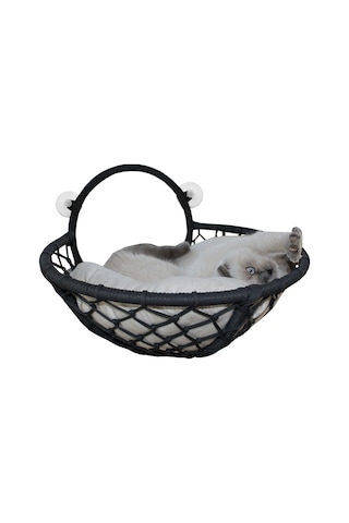 Markapet Vantuzlu Oval Kedi Hamağı Kedi Yatağı 17 x 46 CM