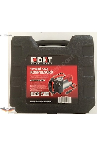 Dht Tek Pistonlu 12 Volt Mini Hava Kompresörü