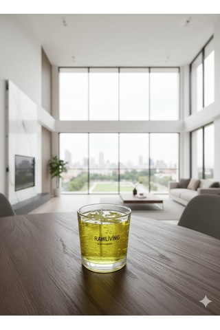 Limon Kokulu Dekoratif Mum Açık Sarı