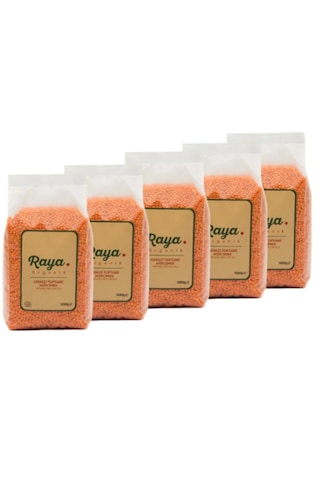 Organik Kırmızı Mercimek 1 Kg 5 Adet Paket Organik Kırmızı Mercimek 1 Kg 5 Adet Paket