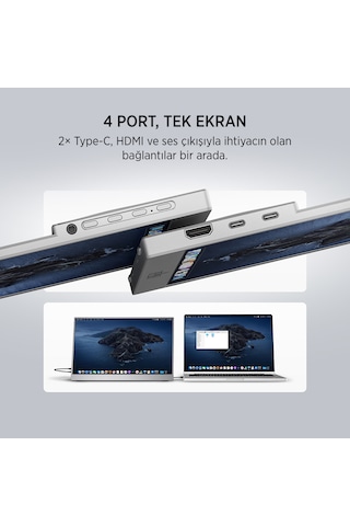 James Donkey Jdp Air 15.6'' 60hz Ips Fhd Type C/hdmı Taşınabilir Monitör Ölü Pikselde Anında Değişim