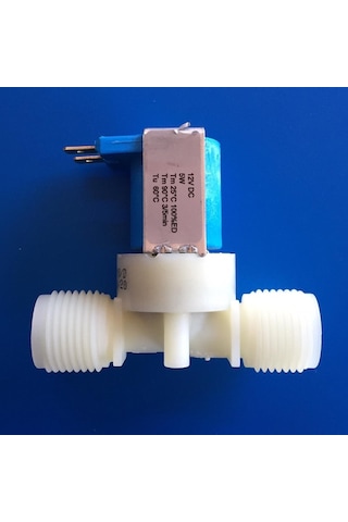 Tekli Su Ventili, 12V Dc, Selenoid Vana, 1/2" Giriş Ve Çıkış - 432330835