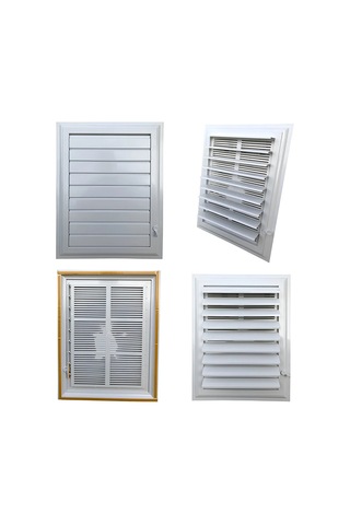 Klc Havalandırma Menfezi Banyo Wc Tuvalet Menfez Plastik Panjur Gri 25x45 Cm.