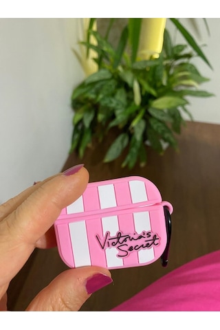 Iphone 1/2. Nesil Uyumlu Koruyucu Bluetooth Kulaklık Kılıfı Victoria Secret Figürlü Victoria Secret Airpods 1/2. Nesil