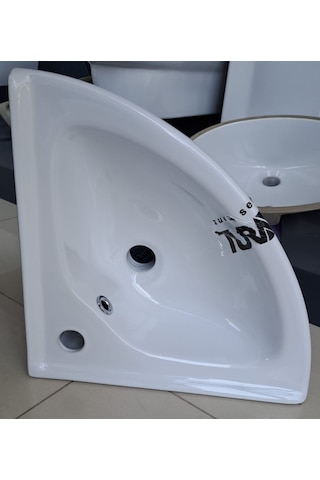 Köşe Lavabo 40x40cm Turavit Diğer