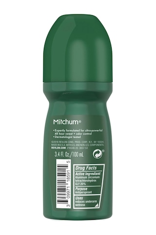 Mitchum Men Unscented Antiperspirant Roll-on Deodorant 100ml