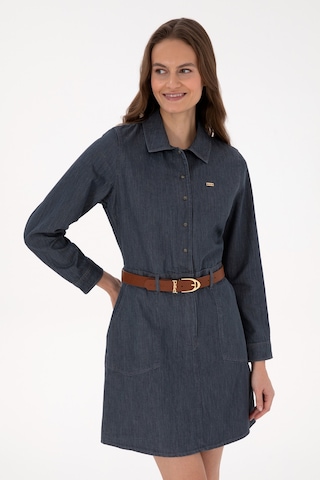 U.s. Polo Assn. Kadın Siyah Elbise Dokuma 50316627-vr046 Siyah