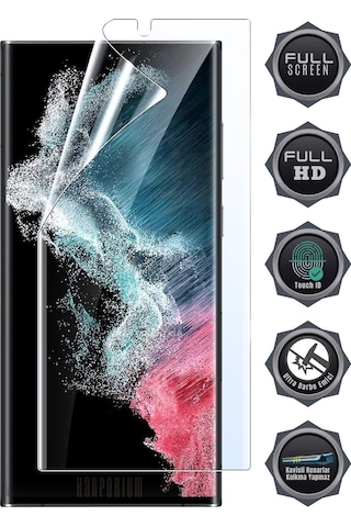 Tecno Phantom V Fold 2 Dış Ekran Koruyucu Esnek Nano Hydrogel Film -Extra Koruma - Tam Kaplar