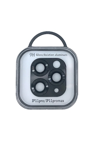 Nettech Apple  Uyumlu iPhone 12 Pro Max Metalik Seri Kamera Cam