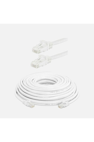 Tek-iş Cat6 Network Kablosu Rj45 10 Metre 4'li Avantaj Paketi Mıchu