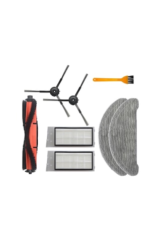 Gildedwill Roidmi Eve Plus Sdj01rm Robot Süpürge Aksesuarları: Paspas, Hepa Filtre, Ana Fırça, Yan Fırça