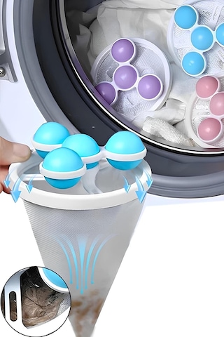 2 Li Çamaşır Makinesi Toz Tiftik Ve Tüy Toplayıcı