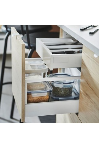 Ikea 365+ Erzak Saklama Kabı, Beyaz, 1,3 Lt