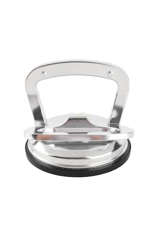 Vkemall Alüminyum Tek Paretli Cam-seramik Emici, 50kg Yanal Emme Gücü, Dürtüşsüz Yüzeyler İçin El Kolu