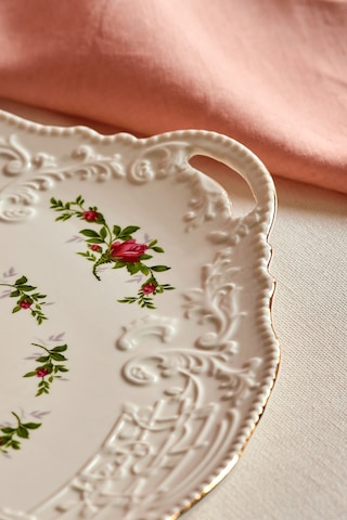 Karaca Vintage Rose Tepsi 35 Cm Çok Renkli
