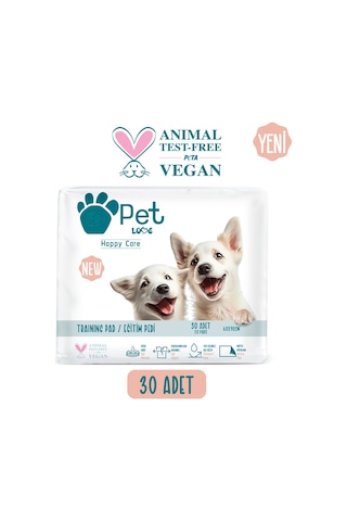 Pet Love Evcil Hayvan Tuvalet Eğitim Pedi 30 Adet