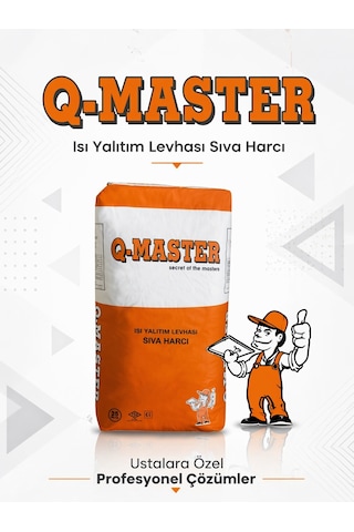 Q-master Isı Yalıtım Levhası Sıva Harcı