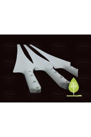 Istabreeze 107 Cm Kompozit Beyaz Kanat - 3 Adet