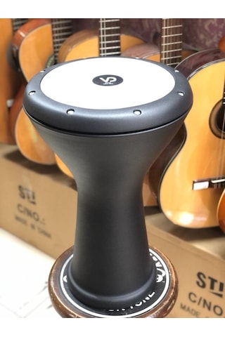Vatan Alüminyum Döküm Siyah Mat Boyalı Darbuka/çömlek