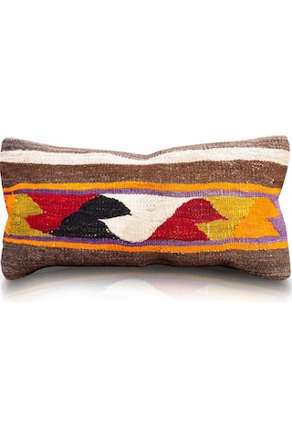 Vintage Kilimli Yastık Kılıfı Pllwrec2458 - 30x60