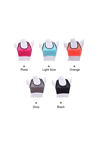 Jeemson Kadınlar İçin Nefes Alabilir Yoga Spor Sütyeni - Çıkarılabilir Pedli I Sırt Tasarımı Diğer