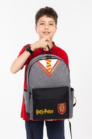 Necati Çanta Harry Potter Lisanslı İlkokul Sırt Çantası gri