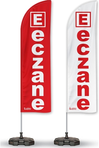Eczane Yelken Bayrak 2'li Paket V2