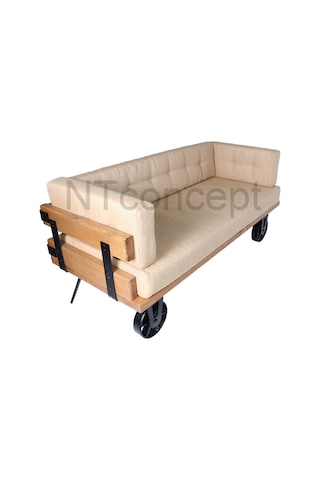 Ntconcept Masif Ağaç Loft Koltuk (353422850)