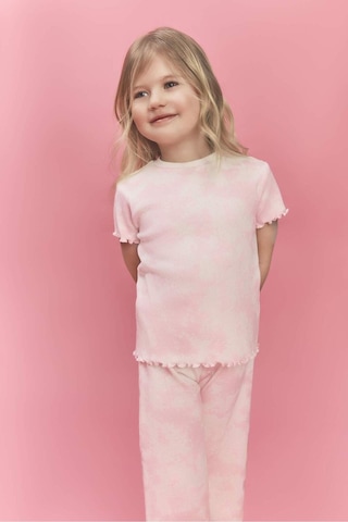 Defacto Batik Fitilli Kaşkorse Tişört Kız Bebek H0679a526smpn171 Pembe-pn171