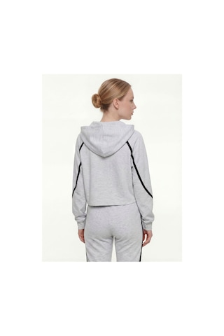 Relax Fit Kadın Sweatshirt Gri Melanj