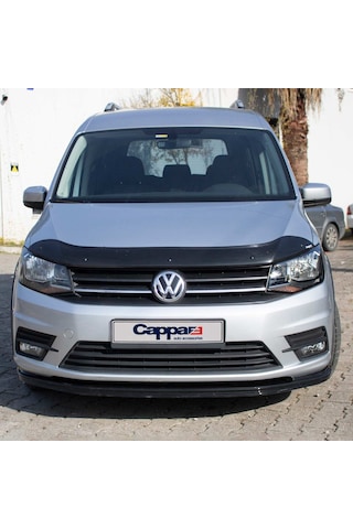 Cappafe Vw Caddy Ön Kaput Koruyucu Rüzgarlık 4Mm Abs 2015-2020