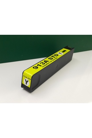 Hp Pagewide Uyumlu 913a Sarı Kaliteli Kartuş Inktec Mürekkepli