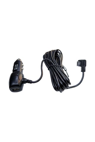 Mikro Usb L Tipi 90 Derece Navigasyon Kamera İçin Araç Şarj Adaptörü 1port Usb