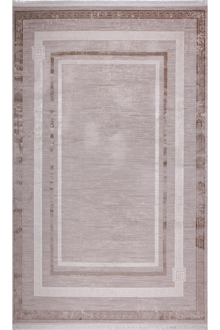 Foneks Halı Alina 100x200 534a Beyaz Kahve