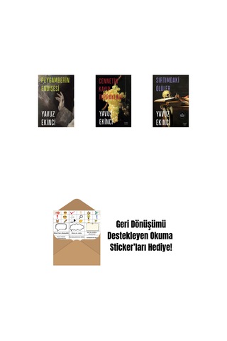 Peygamberin Endişesi + Cennetin Kayıp Toprakları + Sırtımdaki Ölüler + Okuma Sticker'ları
