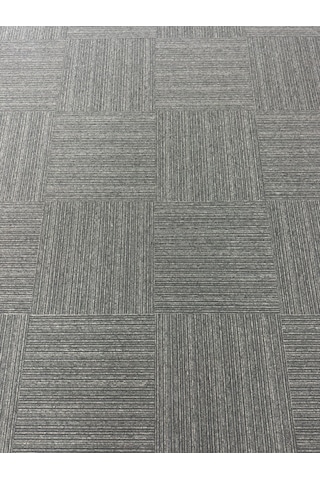 Karo Halı City 610 1 Karo: 50 X 50 Cm 1 Paket: 5 M² Gri