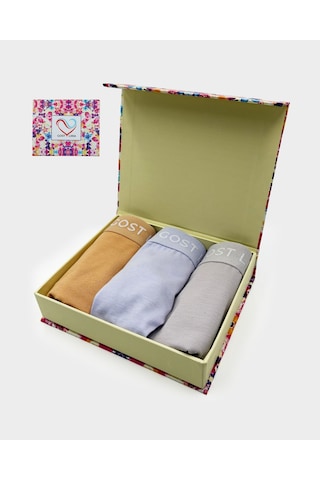 Gost Liria Cool Pastel Kadın Slip 3 Lü Paket - Çok Renkli Çok Renkli