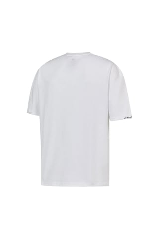 New Balance Lifestyle Unisex Beyaz Tişört Unt3417-beyaz