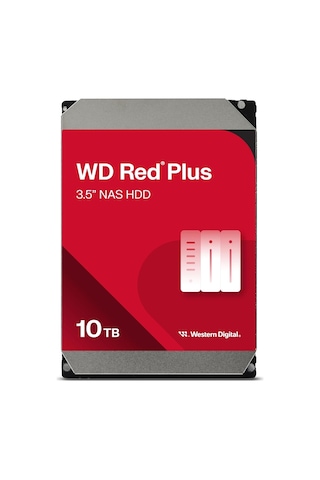 Wd Red Plus 10tb 7200rpm 256mb Sata3 6gbit/sn Wd100efgx Nas Hdd