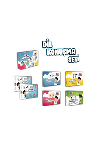 Dağ Yayıncılık Dil Konuşma Seti 7 Kutu