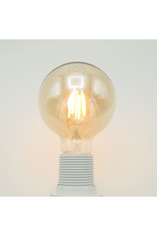 Sunlight G95 Yuvarlak Rustik Led Ampul 5.5w Amber