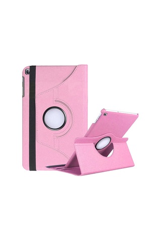 Galaxy Uyumlu Tab A7 10.4 T500 2020 Mrn Dönebilen Standlı Kılıf-pembe Açık Arka Kapak