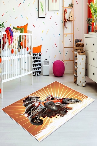 Dekoreko Kids Halı 510 Turuncu