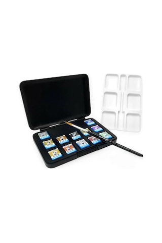 Talens Van Gogh Tablet Sulu Boya Seti Metalik Renkler 12 Renk