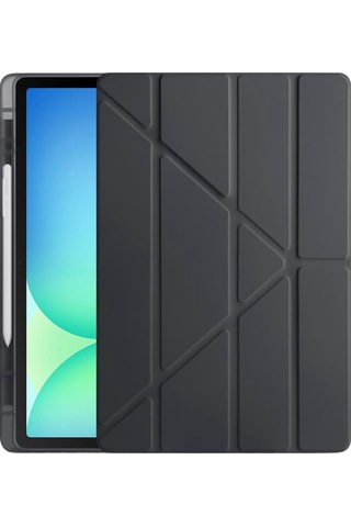 Newface Apple Uyumlu iPad Pro 13 2024 Kılıf Kalemlikli Hugo Tablet Kılıfı -