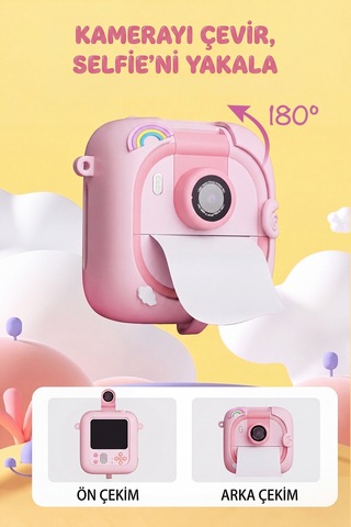 Liçi LC-P01 Çocuk Fotoğraf Makinesi