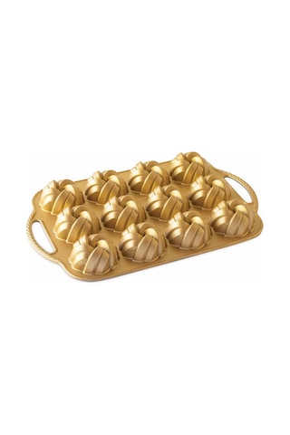 Nordic Ware Braided Mini Bundt Pan Kek Kalıbı Nw-95377 Nordic Ware Renkli