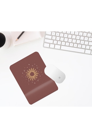 Güneş Baskılı Bilek Destekli Mouse Pad